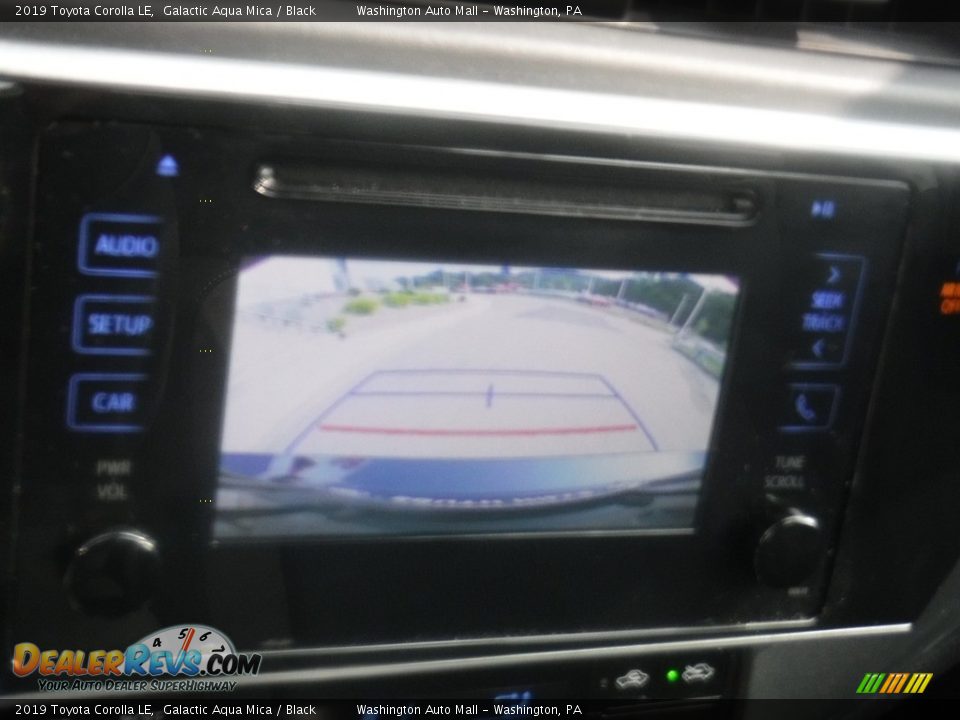 2019 Toyota Corolla LE Galactic Aqua Mica / Black Photo #4