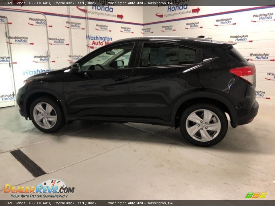 2020 Honda HR-V EX AWD Crystal Black Pearl / Black Photo #2