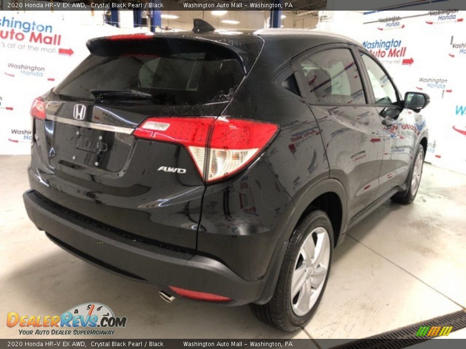 2020 Honda HR-V EX AWD Crystal Black Pearl / Black Photo #3