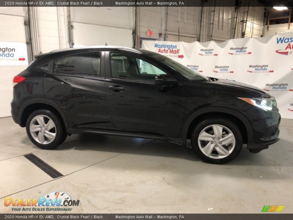 2020 Honda HR-V EX AWD Crystal Black Pearl / Black Photo #4