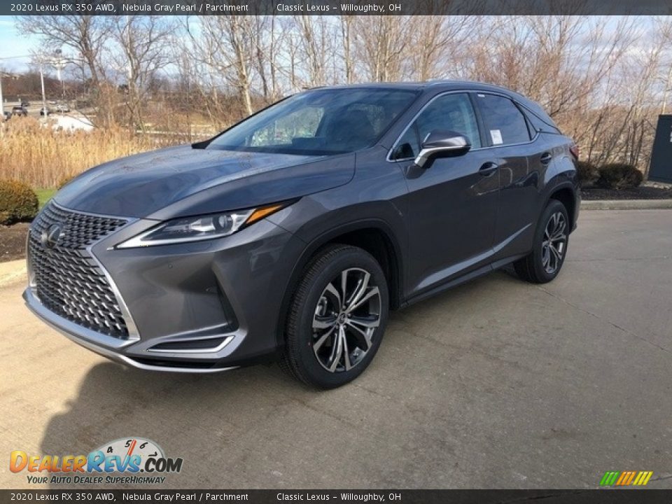 2020 Lexus RX 350 AWD Nebula Gray Pearl / Parchment Photo #1