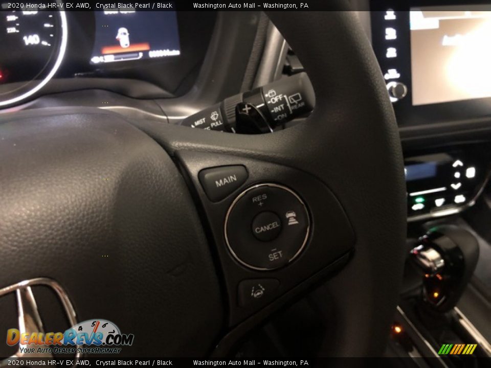 2020 Honda HR-V EX AWD Crystal Black Pearl / Black Photo #12
