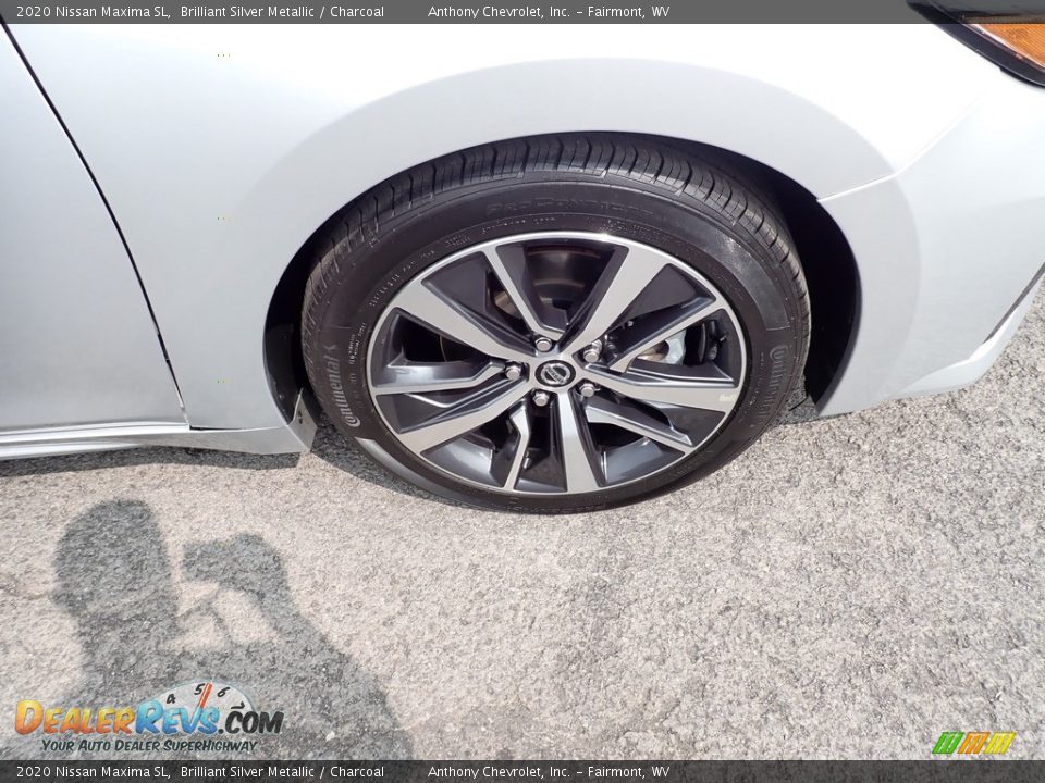 2020 Nissan Maxima SL Brilliant Silver Metallic / Charcoal Photo #2