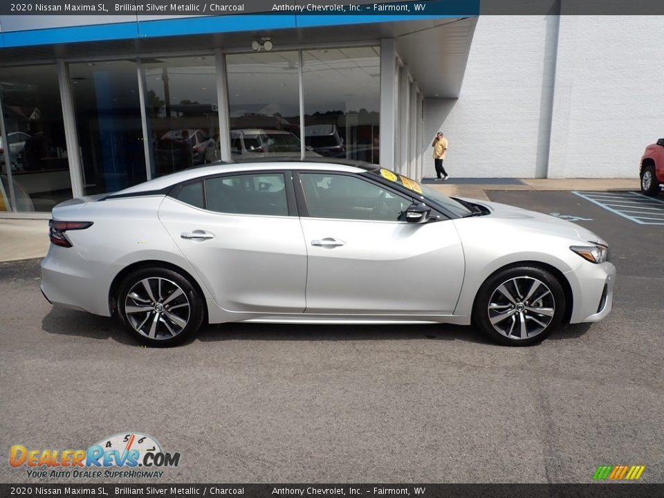 Brilliant Silver Metallic 2020 Nissan Maxima SL Photo #3