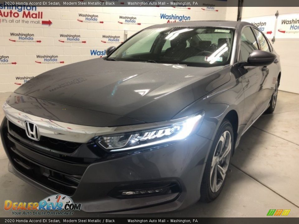 2020 Honda Accord EX Sedan Modern Steel Metallic / Black Photo #1