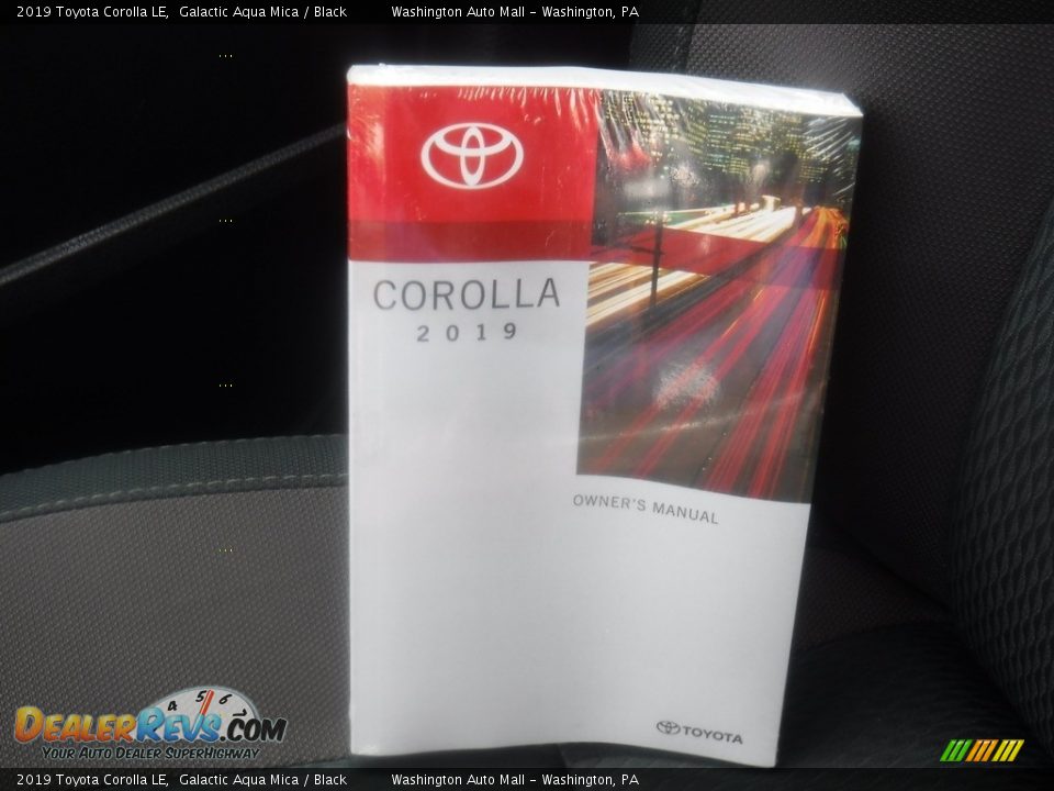 2019 Toyota Corolla LE Galactic Aqua Mica / Black Photo #23