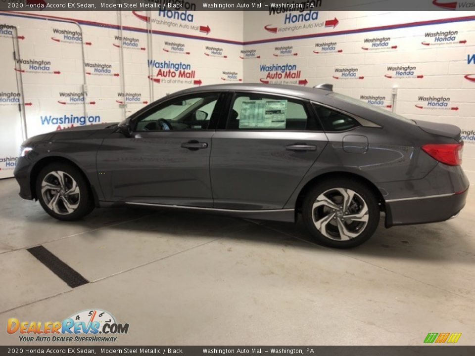 2020 Honda Accord EX Sedan Modern Steel Metallic / Black Photo #2