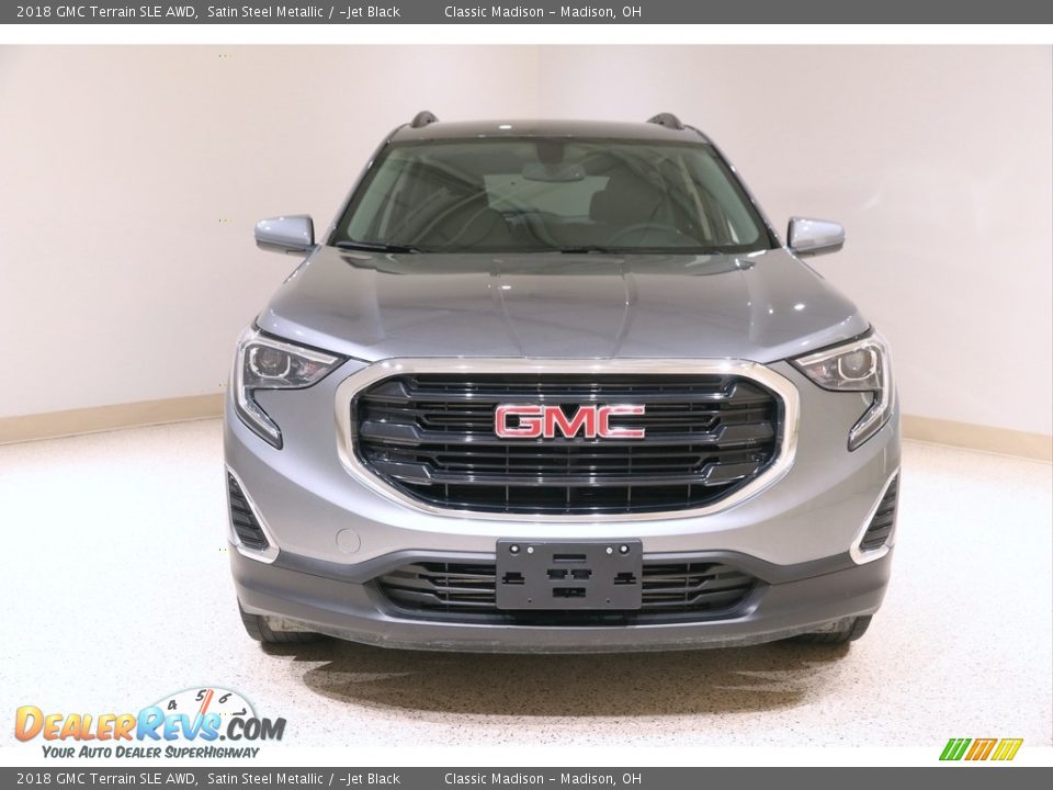 2018 GMC Terrain SLE AWD Satin Steel Metallic / ­Jet Black Photo #2