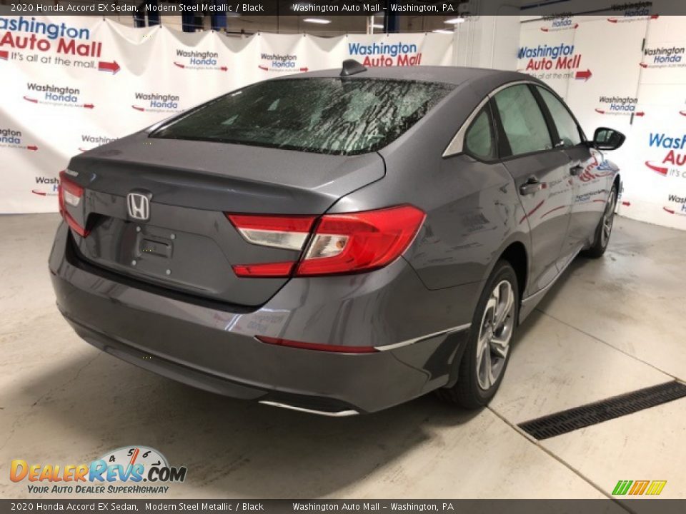 2020 Honda Accord EX Sedan Modern Steel Metallic / Black Photo #3