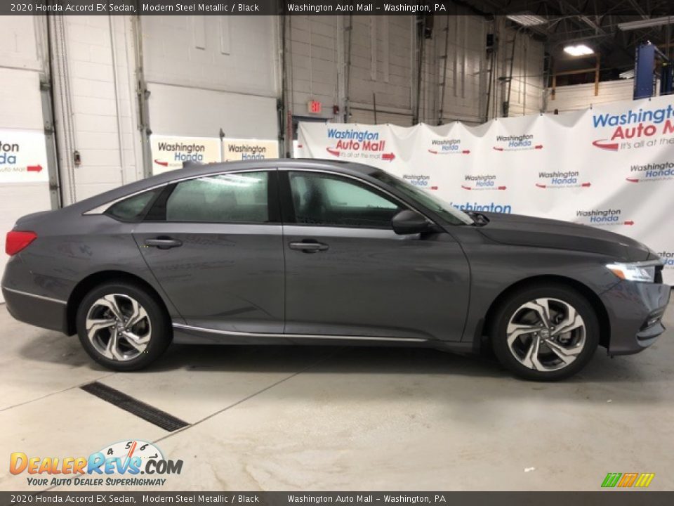2020 Honda Accord EX Sedan Modern Steel Metallic / Black Photo #4