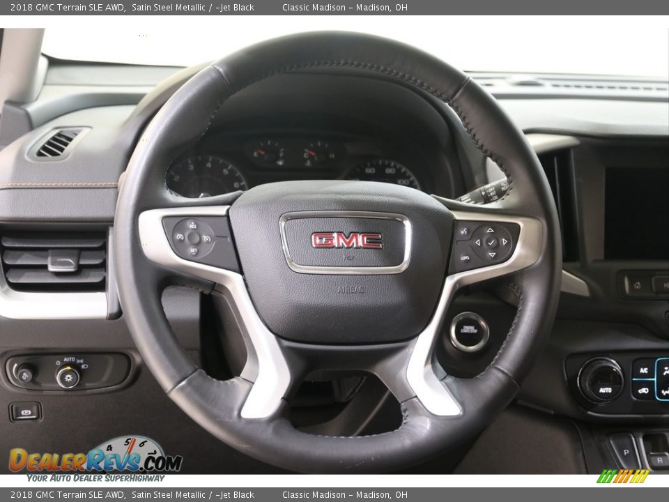 2018 GMC Terrain SLE AWD Satin Steel Metallic / ­Jet Black Photo #6
