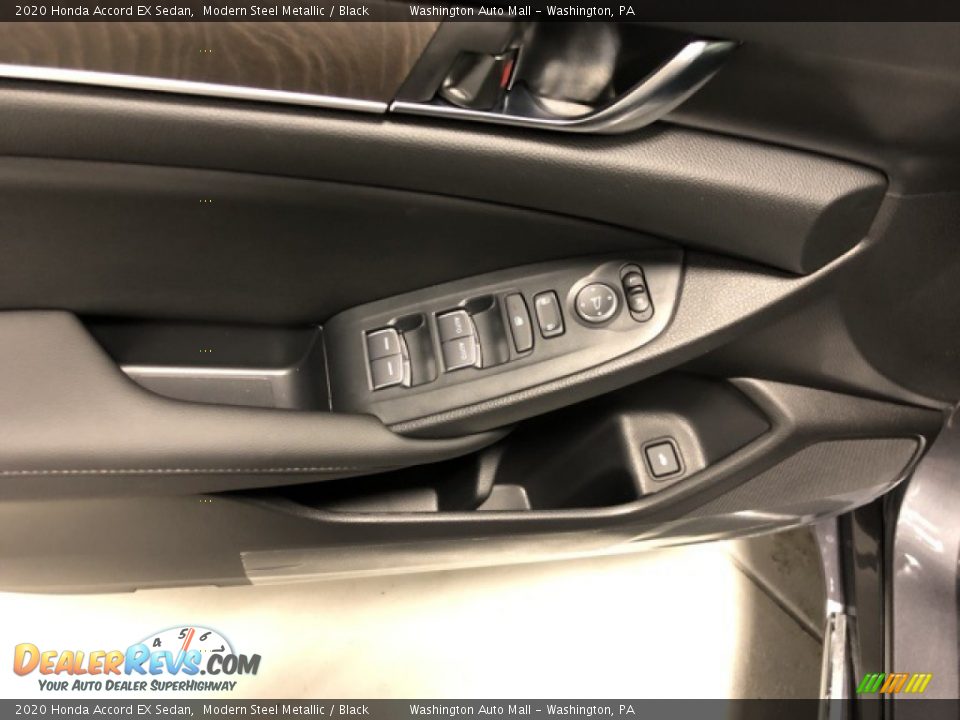 2020 Honda Accord EX Sedan Modern Steel Metallic / Black Photo #7