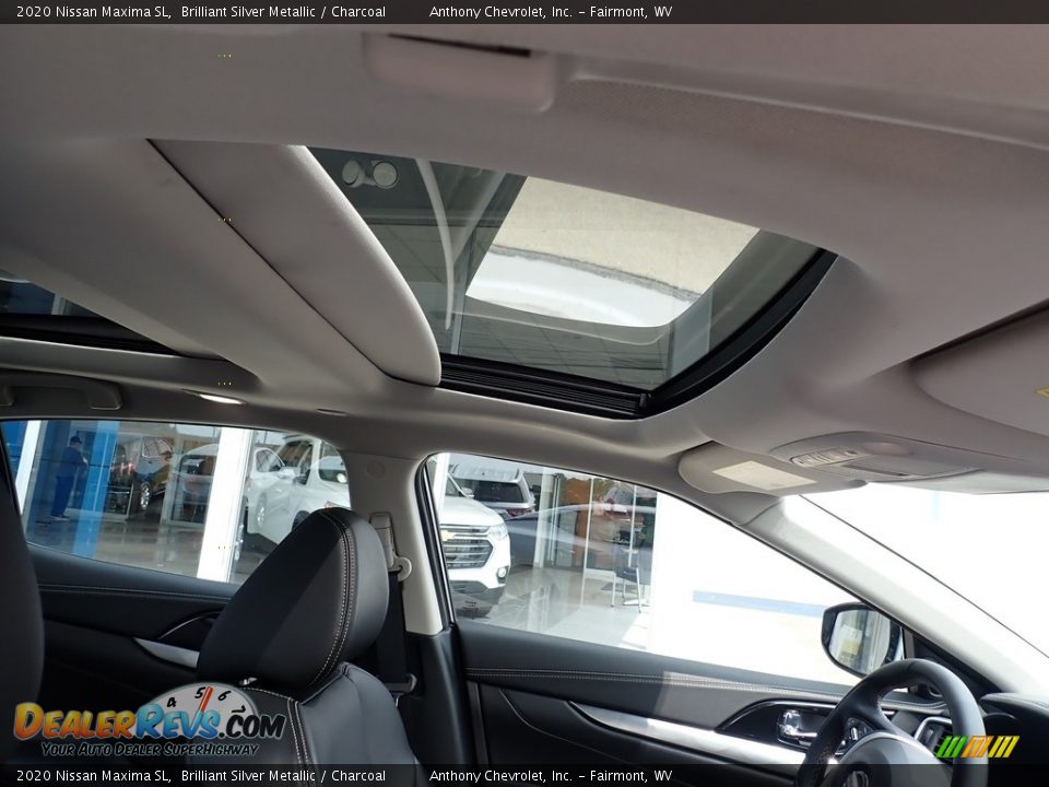 2020 Nissan Maxima SL Brilliant Silver Metallic / Charcoal Photo #11