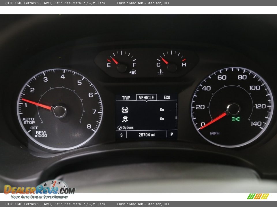 2018 GMC Terrain SLE AWD Satin Steel Metallic / ­Jet Black Photo #7