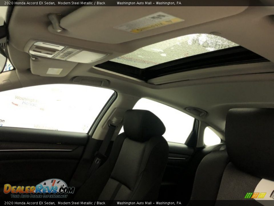 2020 Honda Accord EX Sedan Modern Steel Metallic / Black Photo #8
