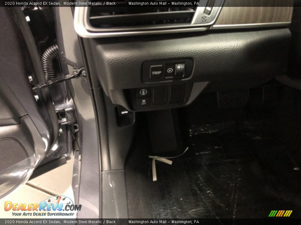 2020 Honda Accord EX Sedan Modern Steel Metallic / Black Photo #9