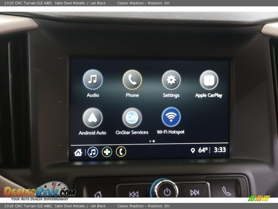 2018 GMC Terrain SLE AWD Satin Steel Metallic / ­Jet Black Photo #9