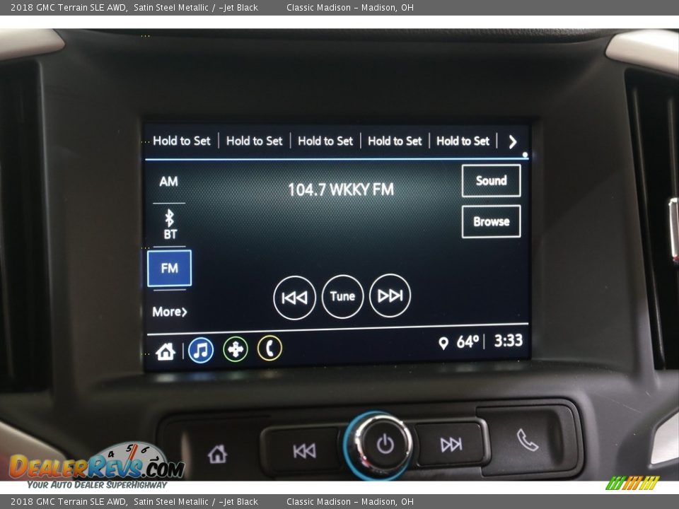 2018 GMC Terrain SLE AWD Satin Steel Metallic / ­Jet Black Photo #10