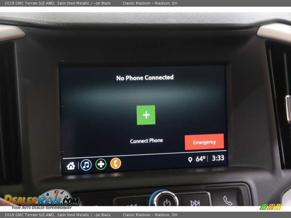 2018 GMC Terrain SLE AWD Satin Steel Metallic / ­Jet Black Photo #11