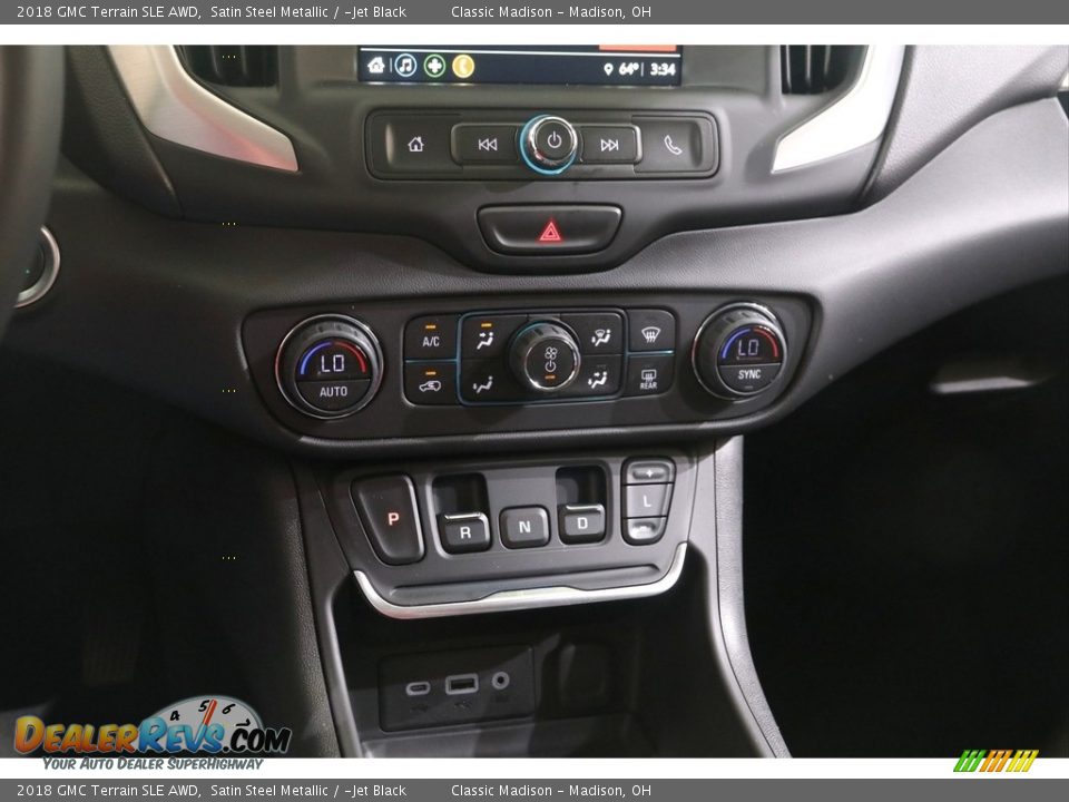 2018 GMC Terrain SLE AWD Satin Steel Metallic / ­Jet Black Photo #12