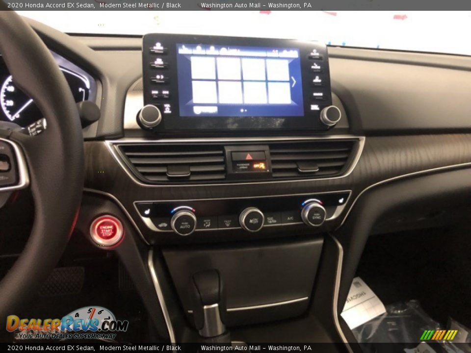 2020 Honda Accord EX Sedan Modern Steel Metallic / Black Photo #15