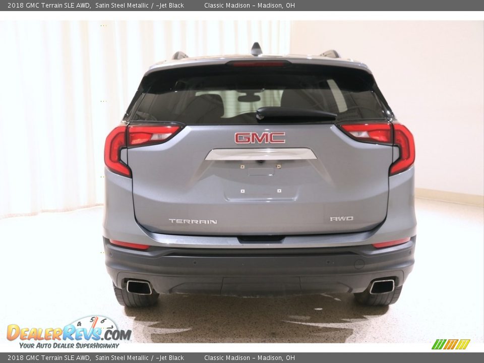 2018 GMC Terrain SLE AWD Satin Steel Metallic / ­Jet Black Photo #17