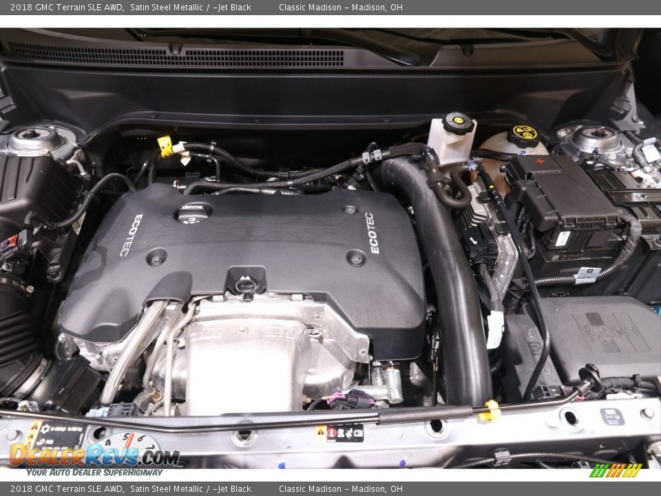 2018 GMC Terrain SLE AWD Satin Steel Metallic / ­Jet Black Photo #18