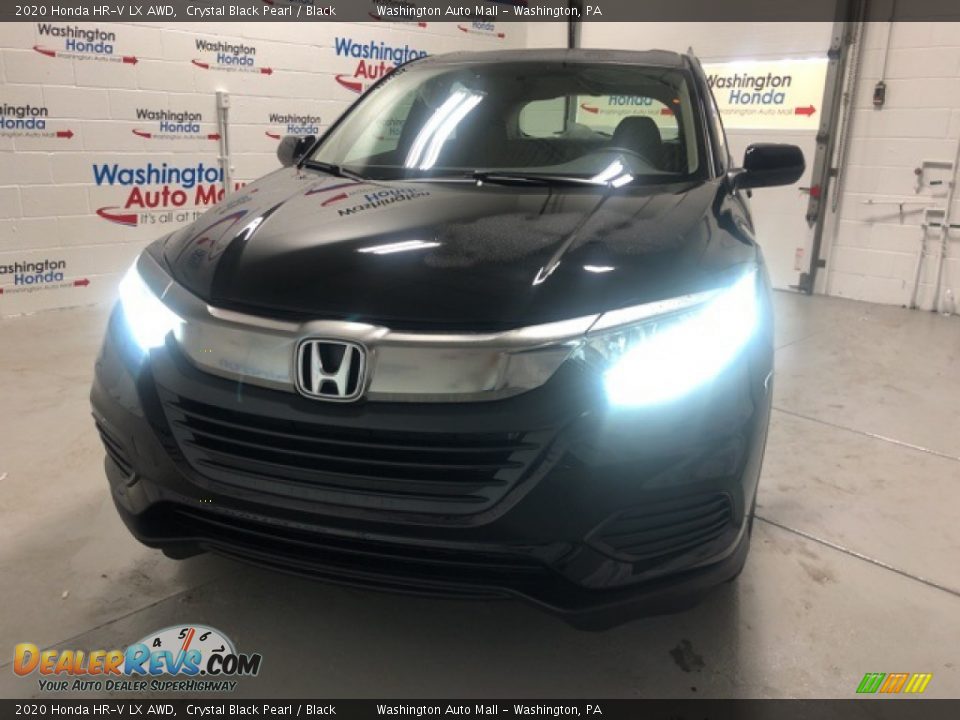 2020 Honda HR-V LX AWD Crystal Black Pearl / Black Photo #5