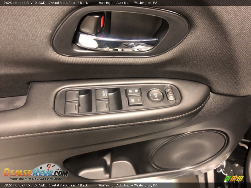2020 Honda HR-V LX AWD Crystal Black Pearl / Black Photo #7