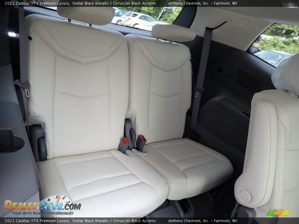 Rear Seat of 2021 Cadillac XT6 Premium Luxury Photo #8