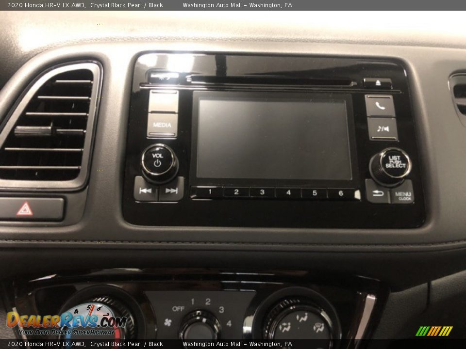 2020 Honda HR-V LX AWD Crystal Black Pearl / Black Photo #16