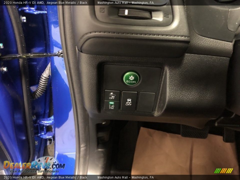 2020 Honda HR-V EX AWD Aegean Blue Metallic / Black Photo #10