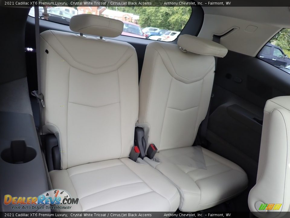 Rear Seat of 2021 Cadillac XT6 Premium Luxury Photo #8