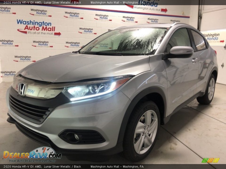 2020 Honda HR-V EX AWD Lunar Silver Metallic / Black Photo #1