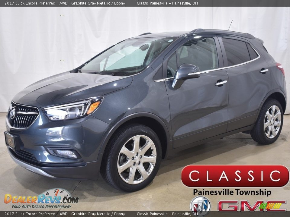 2017 Buick Encore Preferred II AWD Graphite Gray Metallic / Ebony Photo #1