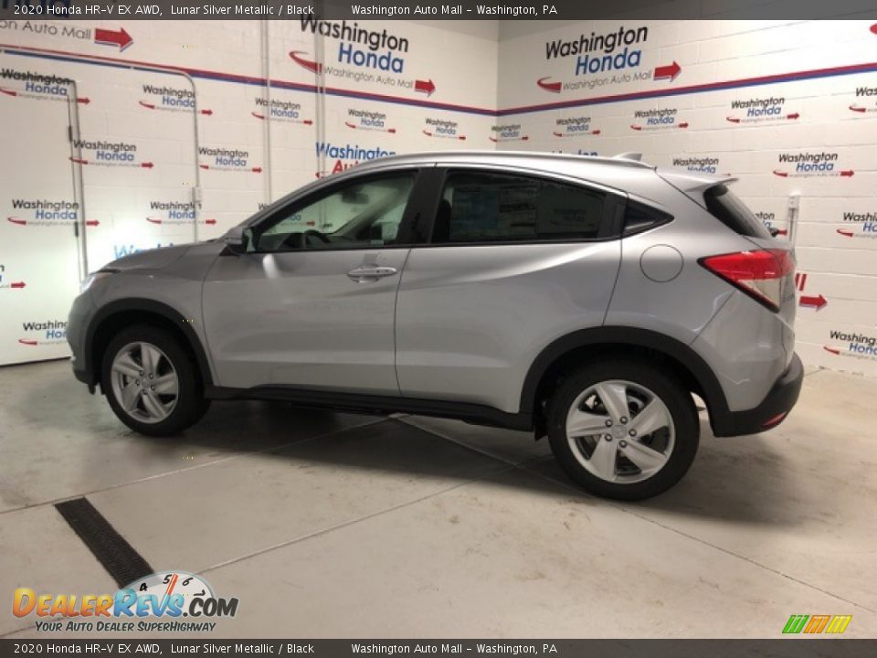 2020 Honda HR-V EX AWD Lunar Silver Metallic / Black Photo #2