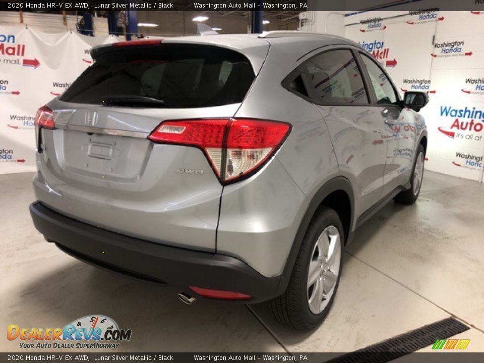 2020 Honda HR-V EX AWD Lunar Silver Metallic / Black Photo #3