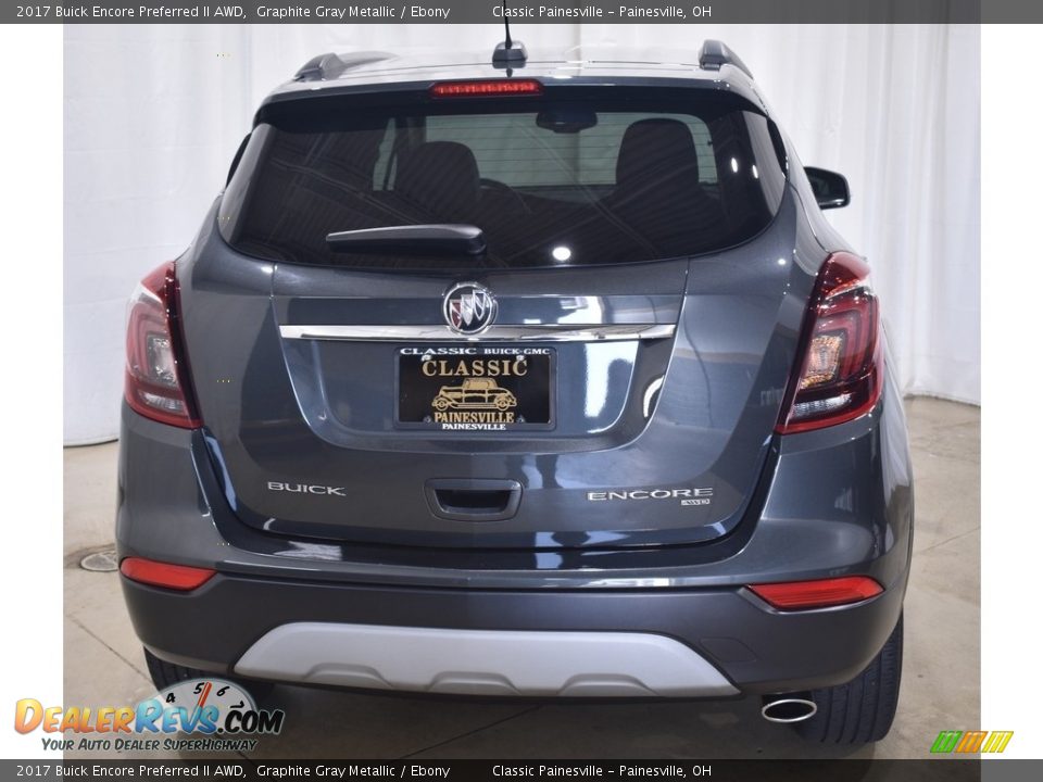 2017 Buick Encore Preferred II AWD Graphite Gray Metallic / Ebony Photo #3