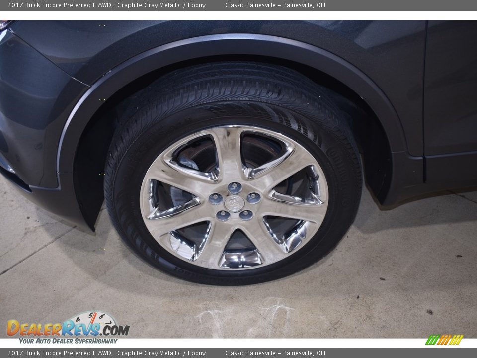 2017 Buick Encore Preferred II AWD Graphite Gray Metallic / Ebony Photo #5