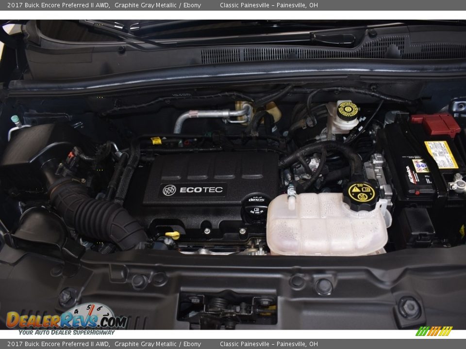 2017 Buick Encore Preferred II AWD Graphite Gray Metallic / Ebony Photo #6