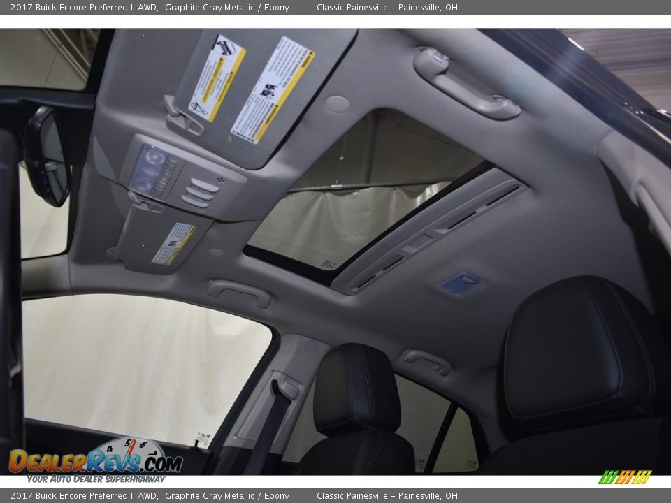 2017 Buick Encore Preferred II AWD Graphite Gray Metallic / Ebony Photo #7