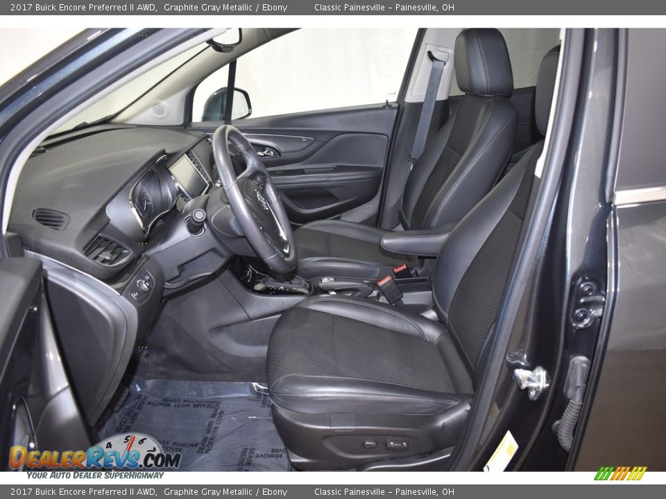 2017 Buick Encore Preferred II AWD Graphite Gray Metallic / Ebony Photo #8
