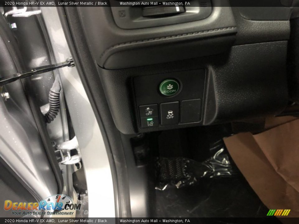 2020 Honda HR-V EX AWD Lunar Silver Metallic / Black Photo #10