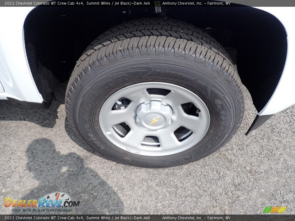 2021 Chevrolet Colorado WT Crew Cab 4x4 Summit White / Jet Black/­Dark Ash Photo #2