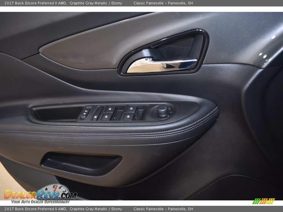 2017 Buick Encore Preferred II AWD Graphite Gray Metallic / Ebony Photo #11