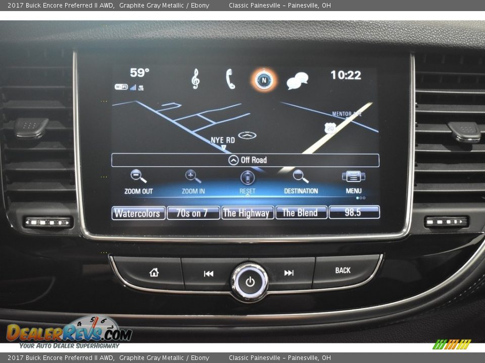 2017 Buick Encore Preferred II AWD Graphite Gray Metallic / Ebony Photo #13