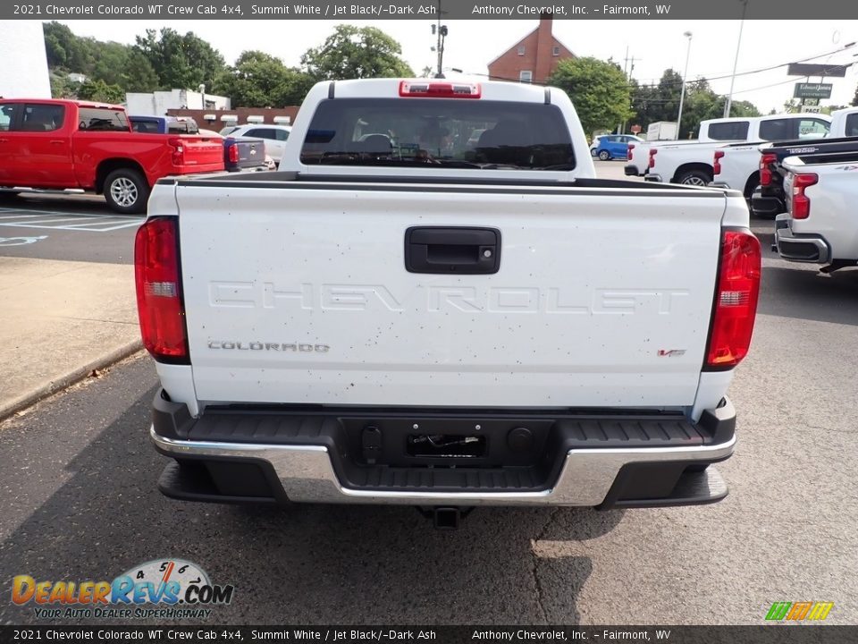 2021 Chevrolet Colorado WT Crew Cab 4x4 Summit White / Jet Black/­Dark Ash Photo #5