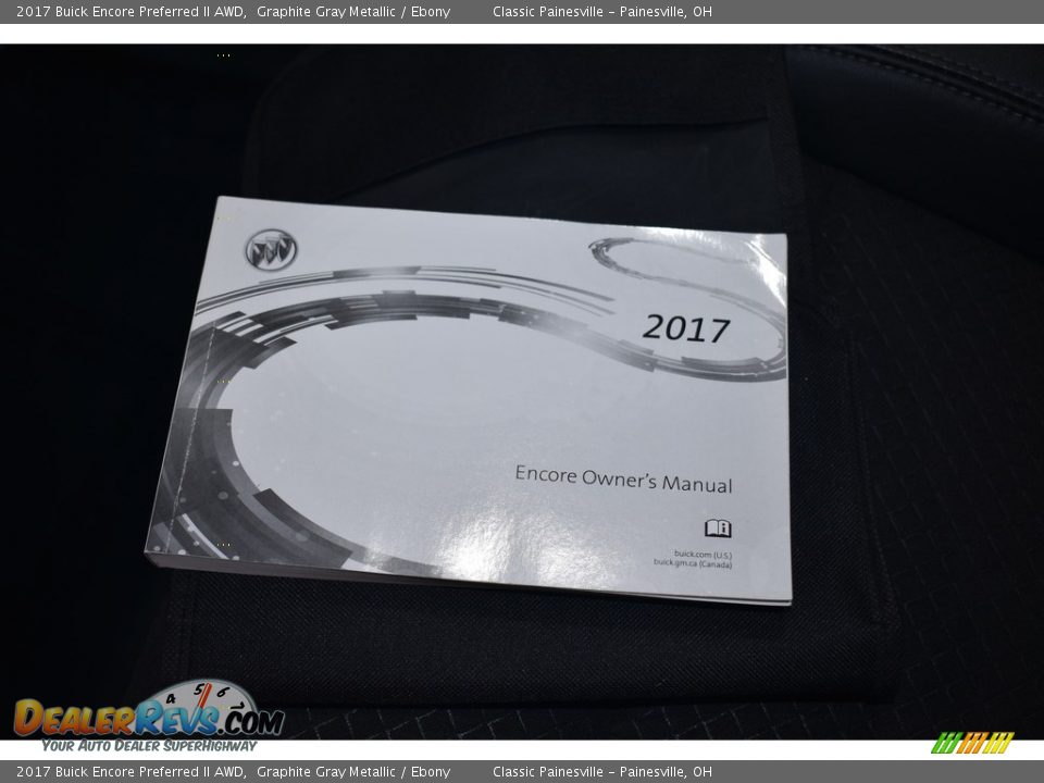 2017 Buick Encore Preferred II AWD Graphite Gray Metallic / Ebony Photo #16