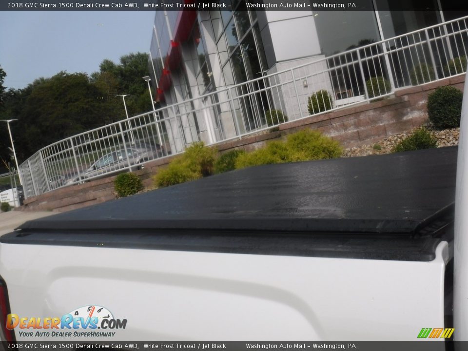 2018 GMC Sierra 1500 Denali Crew Cab 4WD White Frost Tricoat / Jet Black Photo #13