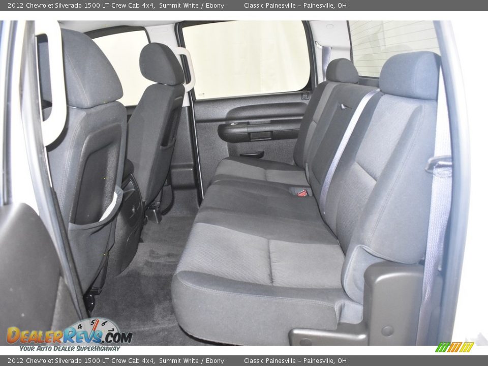 2012 Chevrolet Silverado 1500 LT Crew Cab 4x4 Summit White / Ebony Photo #8